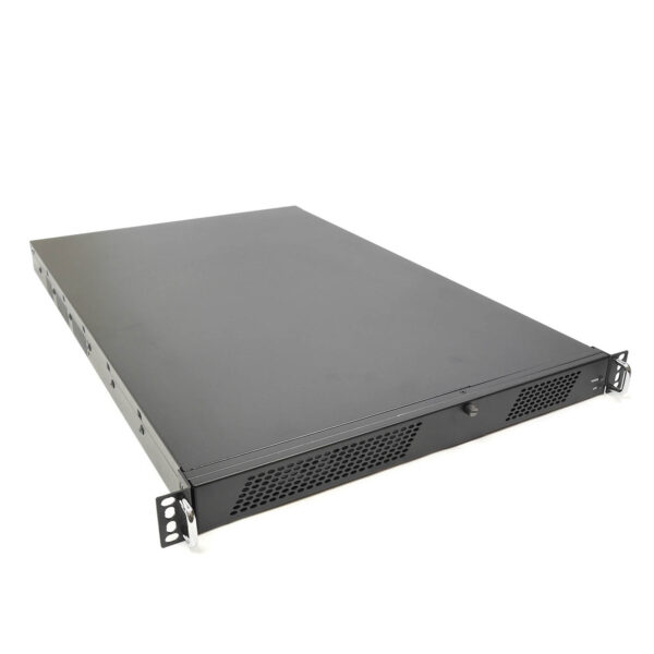 Серверный корпус 1U GHI-181 460Вт 2xHot Swap SATA (EATX 12x13, 1x5.25ext, 650mm) черный, AKIWA