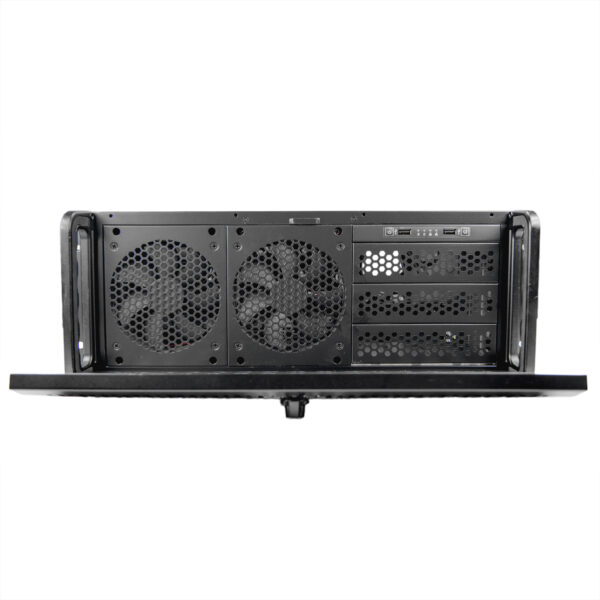 Серверный корпус 4U NR-D416-2 600Вт (EATX 12x13, 9x5.25ext or 15x3.5"int, 650мм) черный, NegoRack — изображение 3