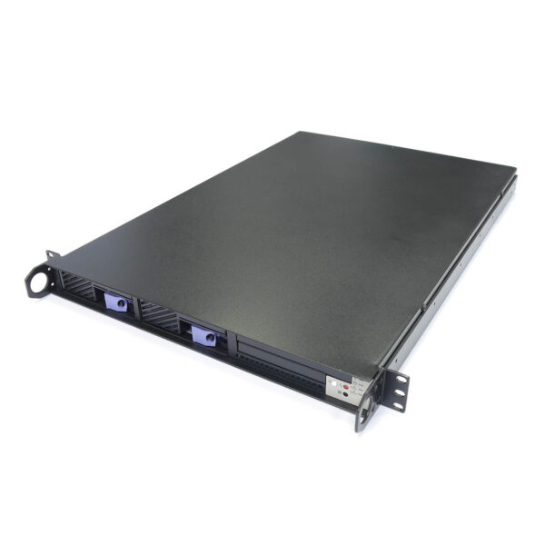 Серверный корпус 1U FL-143 2xHot Swap SCA-2 (EATX 12x13, Slim FDD+CD, 610mm) черн