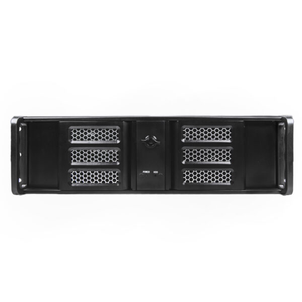 Серверный корпус 3U NR-N324D 600Вт (ATX 12"x9, 6", 3x5.25ext, 5x3.5int, 380mm) черный, NegoRack — изображение 2