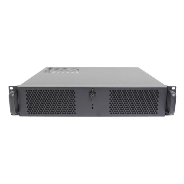 Серверный корпус 2U NR-N238CD 600Вт (mATX 9.6x9.6, 2x5.25ext, 4x3.5int, 400mm) черный, NegoRack — изображение 3