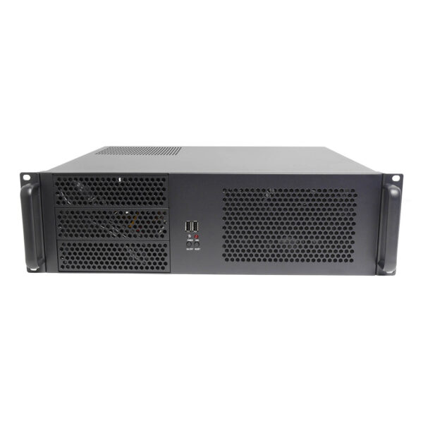 Серверный корпус 3U NR-N338A (ATX 12"x9,6", 3x5.25ext, 5x3.5int, 380mm) черный, NegoRack — изображение 2