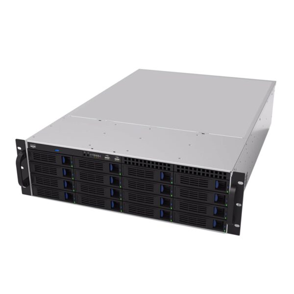 Серверный корпус 4U NR-R422 Hot Swap 20xSAS/SATA 700Вт (EATX 12x13, 1xslim fdd, 1xslim cd, 650mm) черный