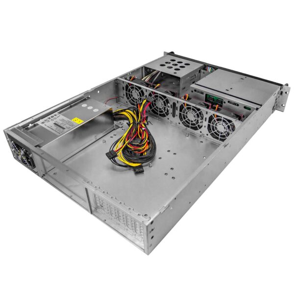 Серверный корпус 2U NR-R216 2x400Вт 6xHot Swap SAS/SATA, 5.25x2ext (EATX 12x13, 650mm) черный — изображение 8