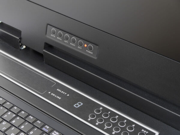 Консоль 1U NR-MSR2916TLG rev2, 19" ЖК, 16 портов KVM, Монитор, клав., тачпад, Dongle 16шт., Negorack — изображение 3