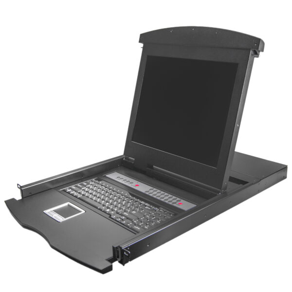 Консоль 1U NR-MSR2716TLG, 17" TFT, 16 портов KVM, Монитор, клавиатура, тачпад, Dongle 16шт., Negorack