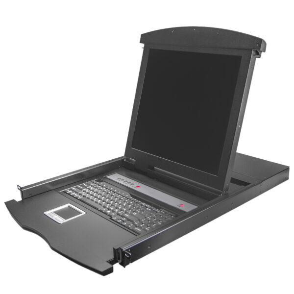 Консоль 1U NR-MSR2901L, 19" TFT, 1 порт KVM, Монитор, клавиатура, тачпад, , Negorack