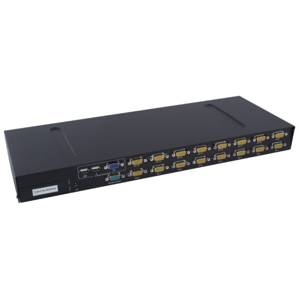 Переключатель KVM OXCA KSC-116E, 19" rackmount, PS/2&USB 16 портов — изображение 2