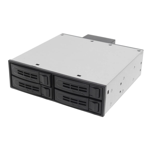 Корзина NR-BP154 1 x 5.25" с салазками "горячей" замены для 4 х 2, 5" SAS/SATA HDD, черная