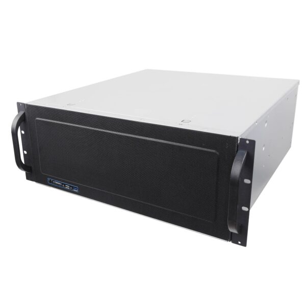 Серверный корпус 4U NR-N4815 2x1000Вт (EATX 12x13, 15x3.5"int, 480mm), черный, Negorack — изображение 2