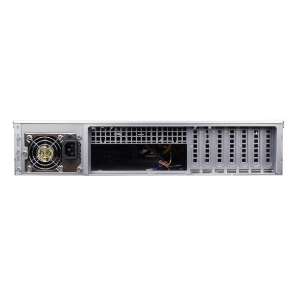 Серверный корпус 2U NR-N2442 600Вт (MicroATX, 4x5.25ext (6x3.5int), 2x3.5int, 480mm), чёрный, NegoRack — изображение 13