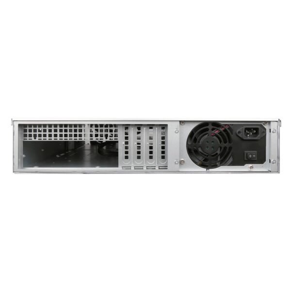 Серверный корпус 2U NR-N2442 2x400Вт (EATX 12x13, 4x5.25ext (6x3.5int), 2x3.5int, 480mm), чёрный, NegoRack — изображение 12