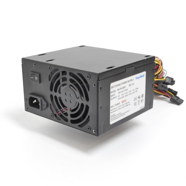 Блок питания ATX 500Вт NR-PSU5001 (24pin+8pin) 1x80mm fan, PS/2, EPS12V, Negorack