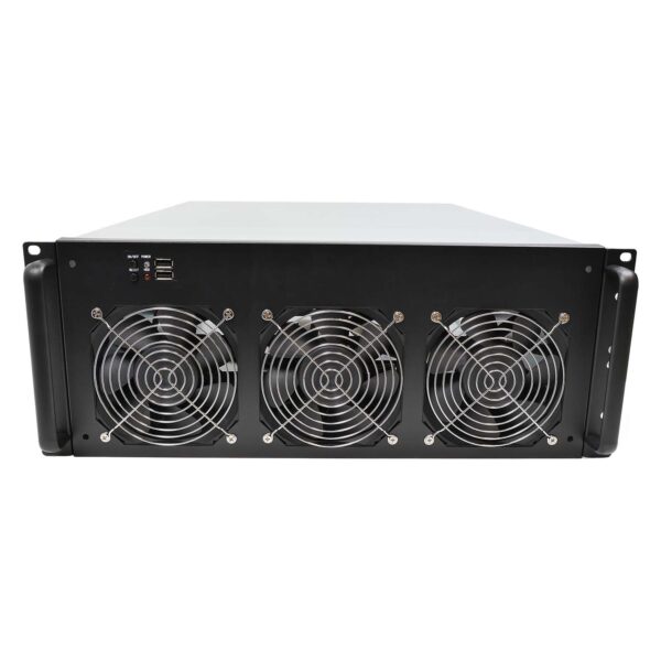 Корпус 4U NR-M48B 1800Вт (6xGPU или 8хGPU, ATX 12x9.6, 1x3.5int), 650mm, NegoRack — изображение 2