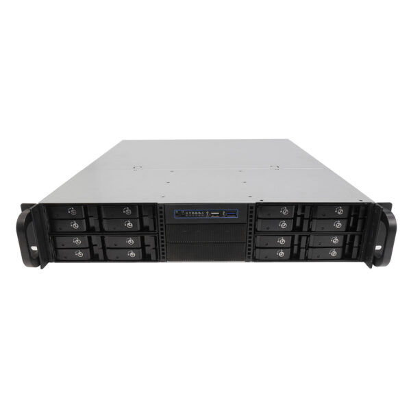 Серверный корпус 2U NR-N2442-H16 (EATX 12x13, 16x 2.5 HS SAS/SATA, 2x3.5int, 480mm), чёрный, NegoRack — изображение 5