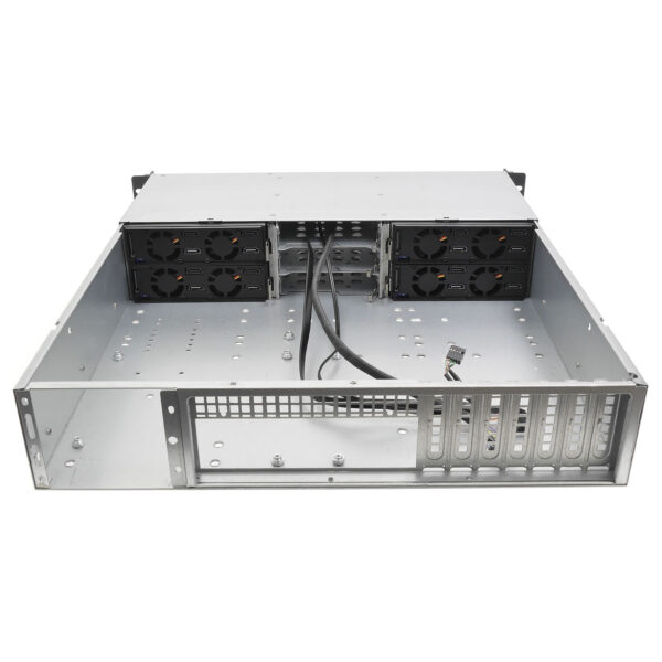 Серверный корпус 2U NR-N2442-H16 (EATX 12x13, 16x 2.5 HS SAS/SATA, 2x3.5int, 480mm), чёрный, NegoRack — изображение 10