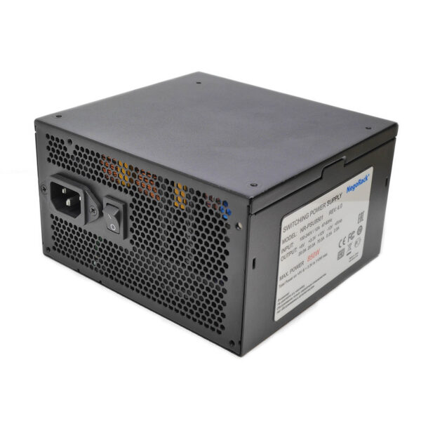 Блок питания ATX 850Вт NR-PSU8501 (24pin+8pin(2x4pin)+6pin) PS/2, EPS12V, активный PFC, Negorack — изображение 2