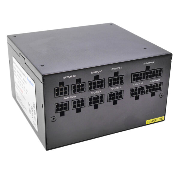 Блок питания ATX 750Вт NR-PSU7501 (24pin+8pin(2x4pin)+6pin) PS/2, EPS12V, активный PFC, Negorack — изображение 3