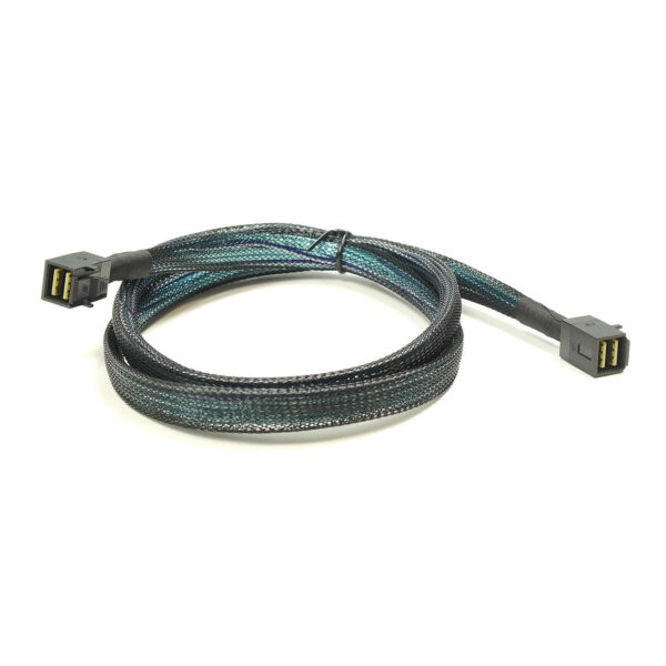 Кабель Mini SAS HD Cable, SFF-8643 - SFF-8643, длина 1 метр, SAS-048, Negorack