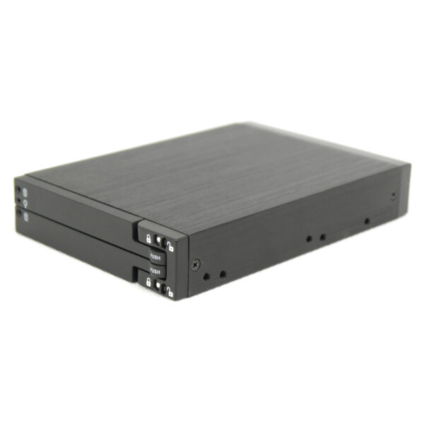 Корзина 1 x 3.5" с салазками "горячей" замены для 2х2.5 SATA HDD ST-2221SATA , черная