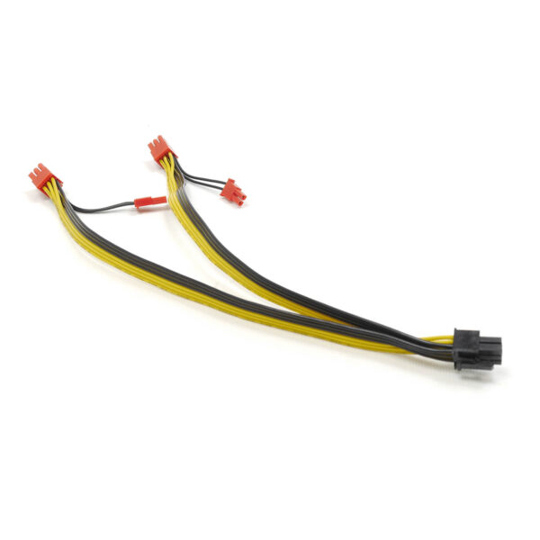 Кабель питания PCI-Express 6pin M - 2x 8(6+2)pin/M 30см, CBL-045, Negorack — изображение 2