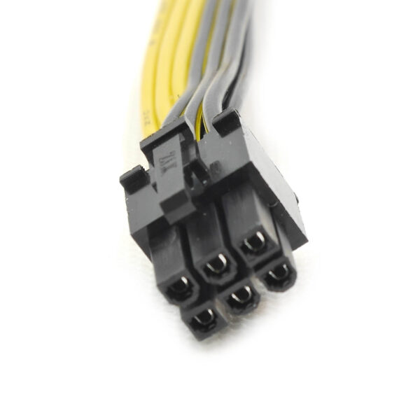 Кабель питания PCI-Express 6pin M - 2x 8(6+2)pin/M 30см, CBL-045, Negorack — изображение 5