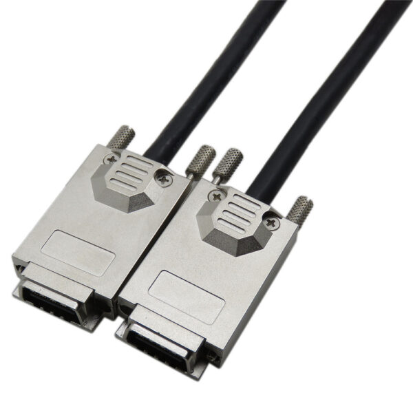 Кабель SAS Cable, SFF-8470 to SFF-8470, длина 1 метр, SAS-033, Negorack — изображение 2