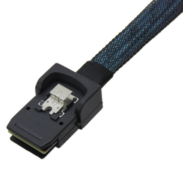 Кабель Mini SAS Cable, SFF-8087 - 4xSATA, длина 1 метр, SAS-028, Negorack — изображение 2