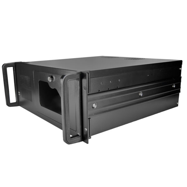 Серверный корпус 4U NR-N407 2x800Вт (ATX 10.2x12, 3x5.25ext, 1x3.5ext, 7x3.5int, 450мм) черный, NegoRack