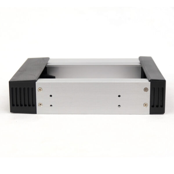 Корзина NR-BP1100SS-BK 1x5,25" с функцией "горячей замены" для 1х3.5" SAS/SATA HDD, металл, черная — изображение 2