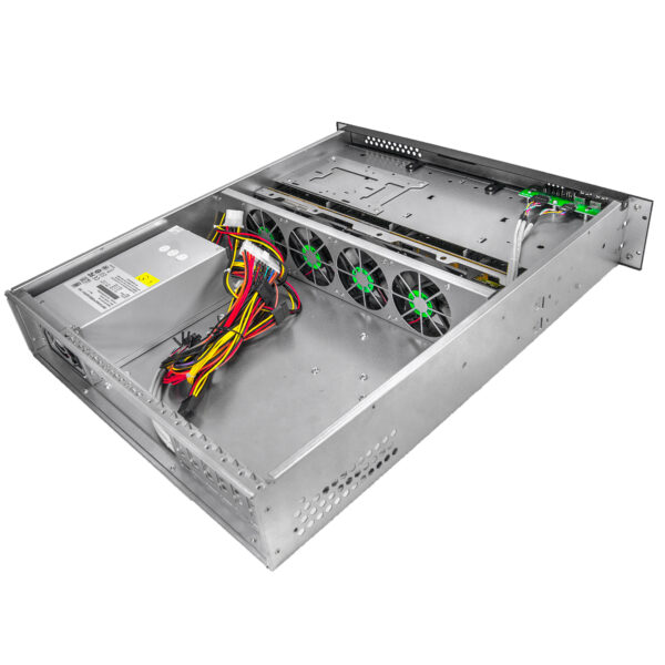 Серверный корпус 2U NR-R2008 2x1200Вт 8xHot Swap SAS/SATA (ATX 10x12, 550mm), черный, Negorack — изображение 7