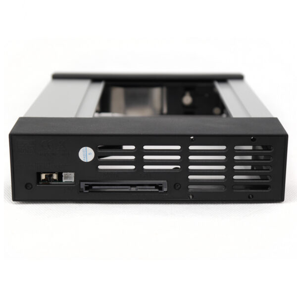 Корзина ST-101 1x5,25" с функцией "горячей замены" для 1х3.5" SAS/SATA HDD, металл, черная, SNT — изображение 7