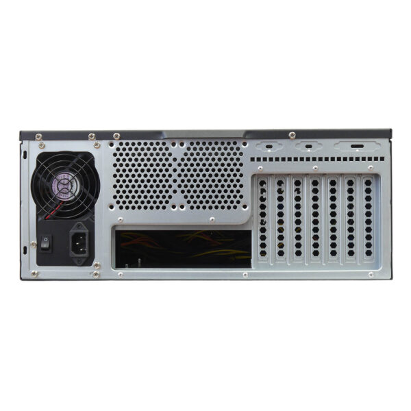 Серверный корпус 4U NR-N437 (ATX 10.2x12, 3x5.25ext, 1x3.5ext, 7x3.5int, 450мм) черный, NegoRack — изображение 6