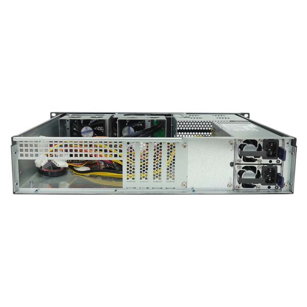 Серверный корпус 2U NR-N238CD 2x460Вт (ATX 9.6x9.6, 2x5.25ext, 4x3.5int, 400mm) черный, NegoRack — изображение 10