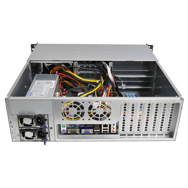 Серверный корпус 3U NR-N3414 2x1600Вт (ATX12x13, 6x5.25ext (10x3.5int), 4x3.5ext, 400мм) черный, NegoRack — изображение 11