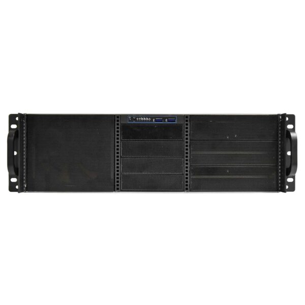 Серверный корпус 3U NR-N3414 2x800Вт (ATX12x13, 6x5.25ext (10x3.5int), 4x3.5ext, 400мм) черный, NegoRack — изображение 2