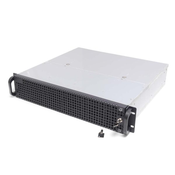 Серверный корпус 2U NR-R204 2x460Вт 4xHot Swap SAS/SATA (мATX 9.6x9.6, 380mm), черный, Negorack — изображение 3