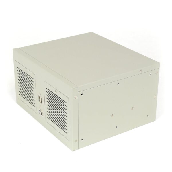 Компактный корпус NR-W52 (mATX 9.6x9.6, БП Flex, 1х3.5" (2x2.5"), 263x146x230мм, бежевый, Negorack — изображение 2