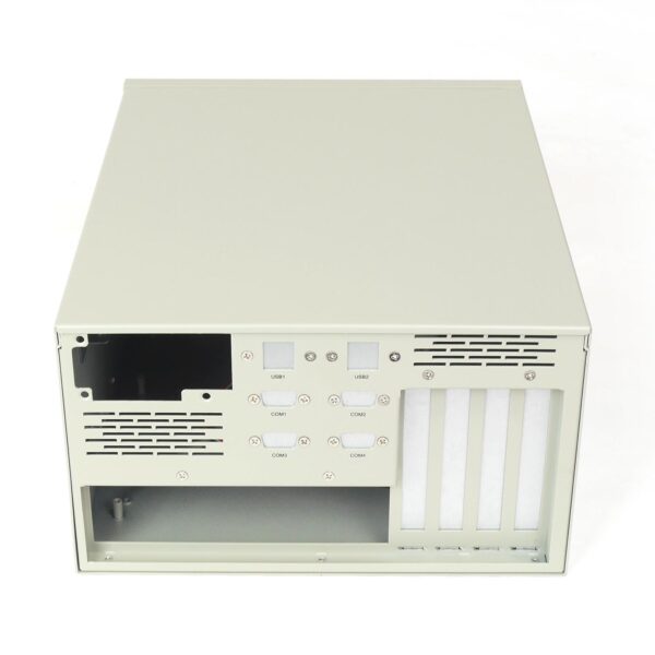 Компактный корпус NR-W53 (MATX 9.6x9.6, БП Flex, 1х3.5" (1x2.5"), 260x150x330мм, бежевый, Negorack — изображение 5