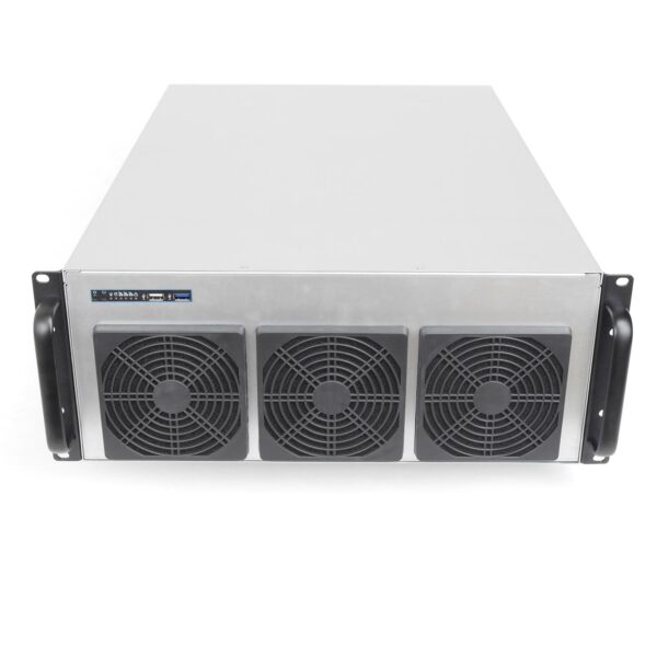 Корпус 4U NR-M48 (6xGPU или 8хGPU, EATX 12x9.6, 1x3.5int), 650mm, черный, NegoRack — изображение 2