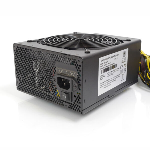 Блок питания ATX 1600Вт NR-1600P (24pin+8pin,PCI-E 8pin x16, IDE x5, SATA x7) PS/2, PFC, Negorack