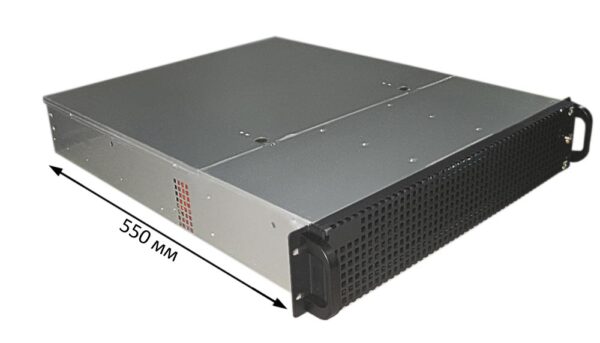 Серверный корпус 2U NR-N2542 2x600Вт (ATX 12x13, 4x5.25ext (6x3.5int), 2x3.5int, 550mm), чёрный, NegoRack — изображение 10