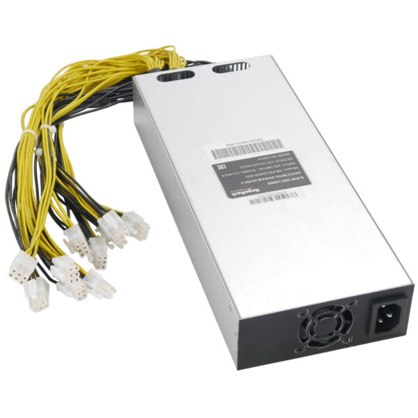 Блок питания 1U ATX NR-PSU2000W-BTC, 2000Вт, 165A, PCI-E 8pin x10, 1U, КПД 93%, Negorack