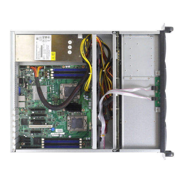 Серверный корпус 2U NR-R2008rev2 2x600Вт 8xHot Swap SAS/SATA (ATX 10x12, 550mm), черный, Negorack — изображение 17