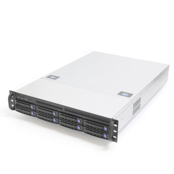 Серверный корпус 2U RP-RM268 2x750Вт 8xHot Swap SAS/SATA (EATX 12"x13", 2x2.5int, 650mm), Rackpro