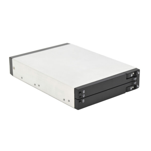 Корзина 1 x 3.5" с салазками "горячей" замены для 2х2.5 SATA/SAS HDD NR-20SS , черная — изображение 3