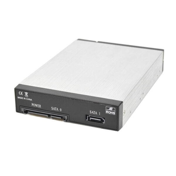 Корзина 1 x 3.5" с салазками "горячей" замены для 2х2.5 SATA/SAS HDD NR-20SS , черная — изображение 4